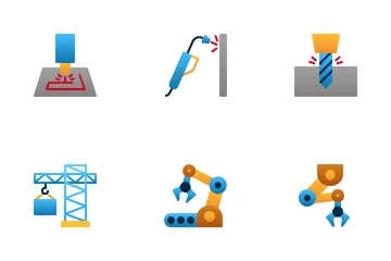 Industry And Manufacture Icon Pack