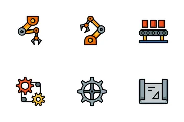 Industry And Manufacture Icon Pack
