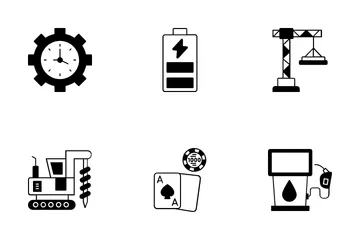 Industry And Services Icon Pack