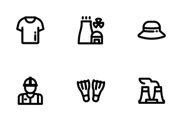 Industry And Summer Icon Pack