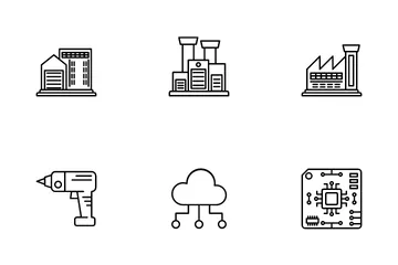 Industry And Work Icon Pack