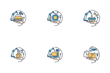 Industry Production Icon Pack