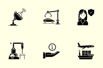 Industry Types Icon Pack