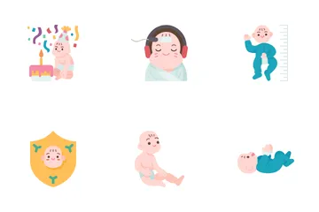 Infant Baby Icon Pack