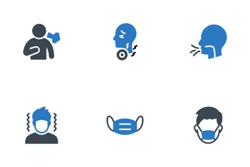 Infection And Safety Awareness Icon Pack