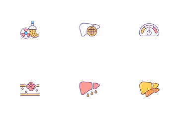 Inflammatory Diseases Icon Pack