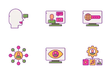 Influence Marketing Icon Pack