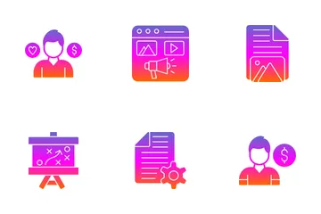 Influencer Marketing Icon Pack