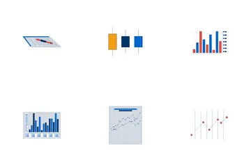 Infografía de análisis corporativo Paquete de Iconos