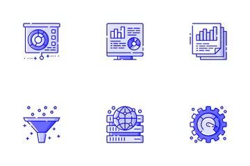 Infografía empresarial Paquete de Iconos