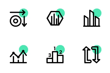 Infográfico Pacote de Ícones