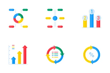 Infográfico Pacote de Ícones