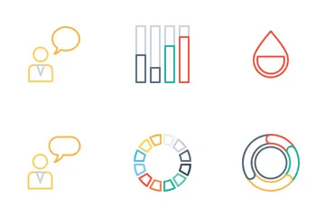Elementos Infográfico Vol 1 Pacote de Ícones