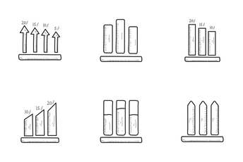 Infographic Growth Chart Vol 1 Icon Pack