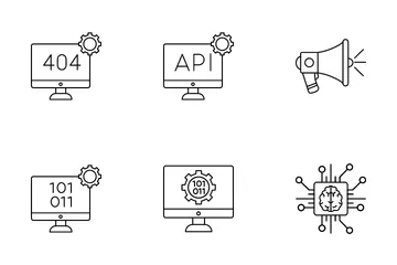 Ciencias de la Computación Paquete de Iconos