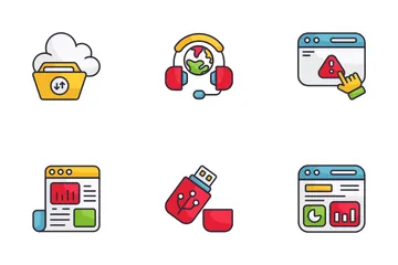 Information Technology Icon Pack