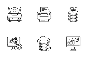 Information Technology Icon Pack