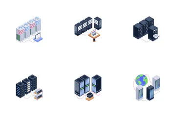 Infrastructure And Servers Icon Pack