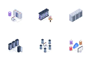 Infrastructure And Servers Icon Pack