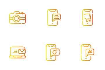 Hombre de influencia Paquete de Iconos