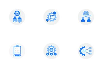 Ingénierie et optimisation rapides Pack d'Icônes