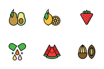 Ingredienti cosmetici Icon Pack