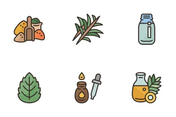 Ingredienti cosmetici Icon Pack