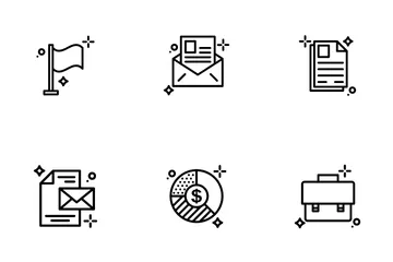 Inicialização e Desenvolvimento Pacote de Ícones