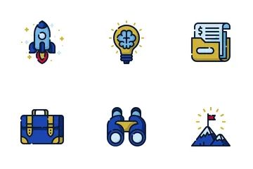 Inicio de negocio Paquete de Iconos