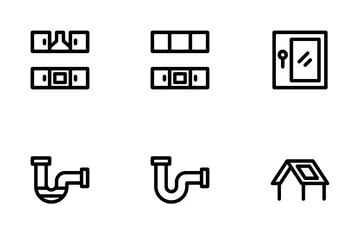 Inländisch Symbolpack