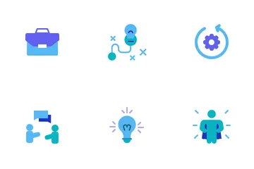 Innovation commerciale Pack d'Icônes