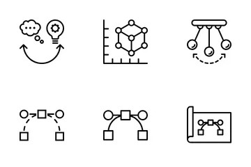 Innovation Path Icon Pack