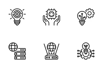 Innovations In Technology Icon Pack