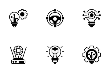 Innovations technologiques Icon Pack