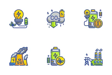 Innovative Renewable Energy Icon Pack