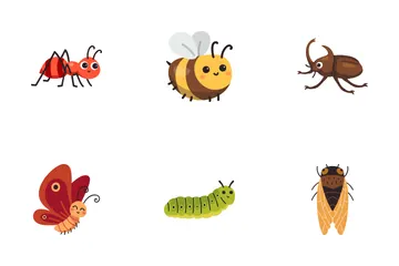 Insect Animals Icon Pack