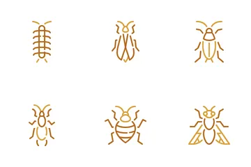 Insecte effrayant Icon Pack