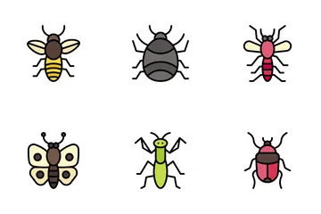 Insectos Paquete de Iconos