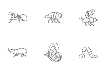 Insectos Paquete de Iconos