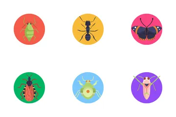 Insects And Bugs Icon Pack