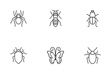 Insetos Pacote de Ícones