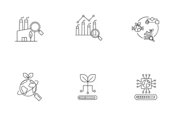 Insights Into Environmental Dynamics Icon Pack