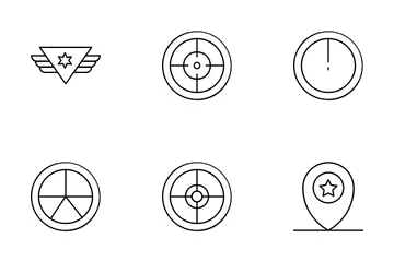 Insignes de l'armée Pack d'Icônes