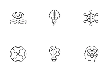 Inspiration Brainstorm Icon Pack