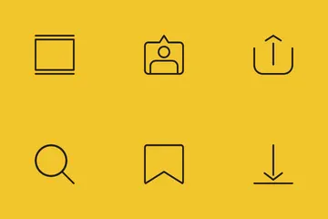 Instagram Components Icon Pack