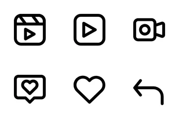 User Interface Pack 1 Outline Icon Pack