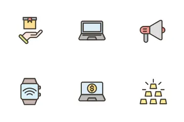 Instalaciones para negocios Paquete de Iconos