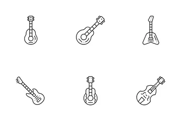 Instrumento musical Pacote de Ícones