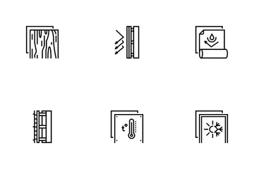 Insulation Building Icon Pack