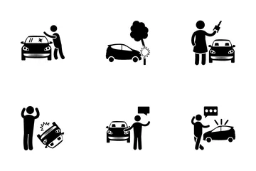 Insurance And Accidents Icon Pack